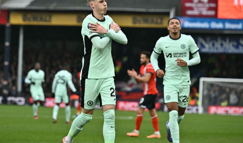 Cole Palmer shines as Chelsea edge past Luton with 3-2 victory
