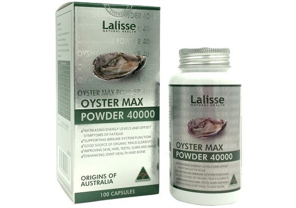 Lalisse Oyster Max Powder 40000 nhân sâm tinh chất hàu