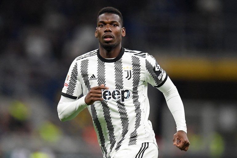 Tiền vệ người Pháp và Juventus, Paul Pogba, bị treo giò 4 năm vì doping | Tin tức bóng đá | Al Jazeera