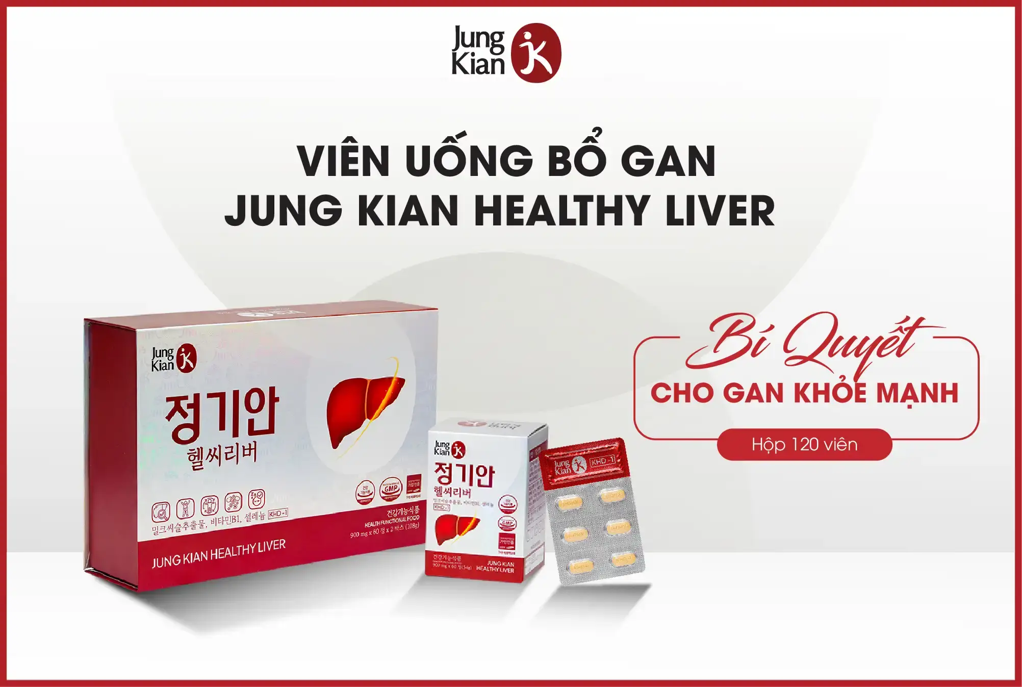 Jung Kian Healthy Liver - 120 viên